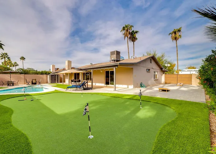 6 Mi To Tpc Scottsdale: Family Escape W/ Fire Pit! Ferienhaus Phoenix