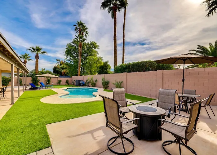 6 Mi To Tpc Scottsdale: Family Escape W/ Fire Pit! Phoenix