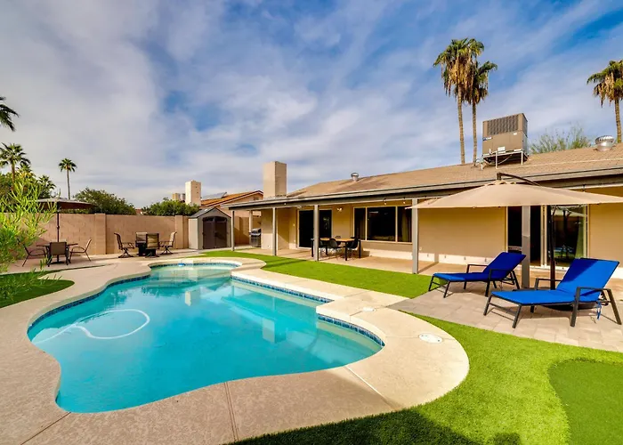 6 Mi To Tpc Scottsdale: Family Escape W/ Fire Pit! *